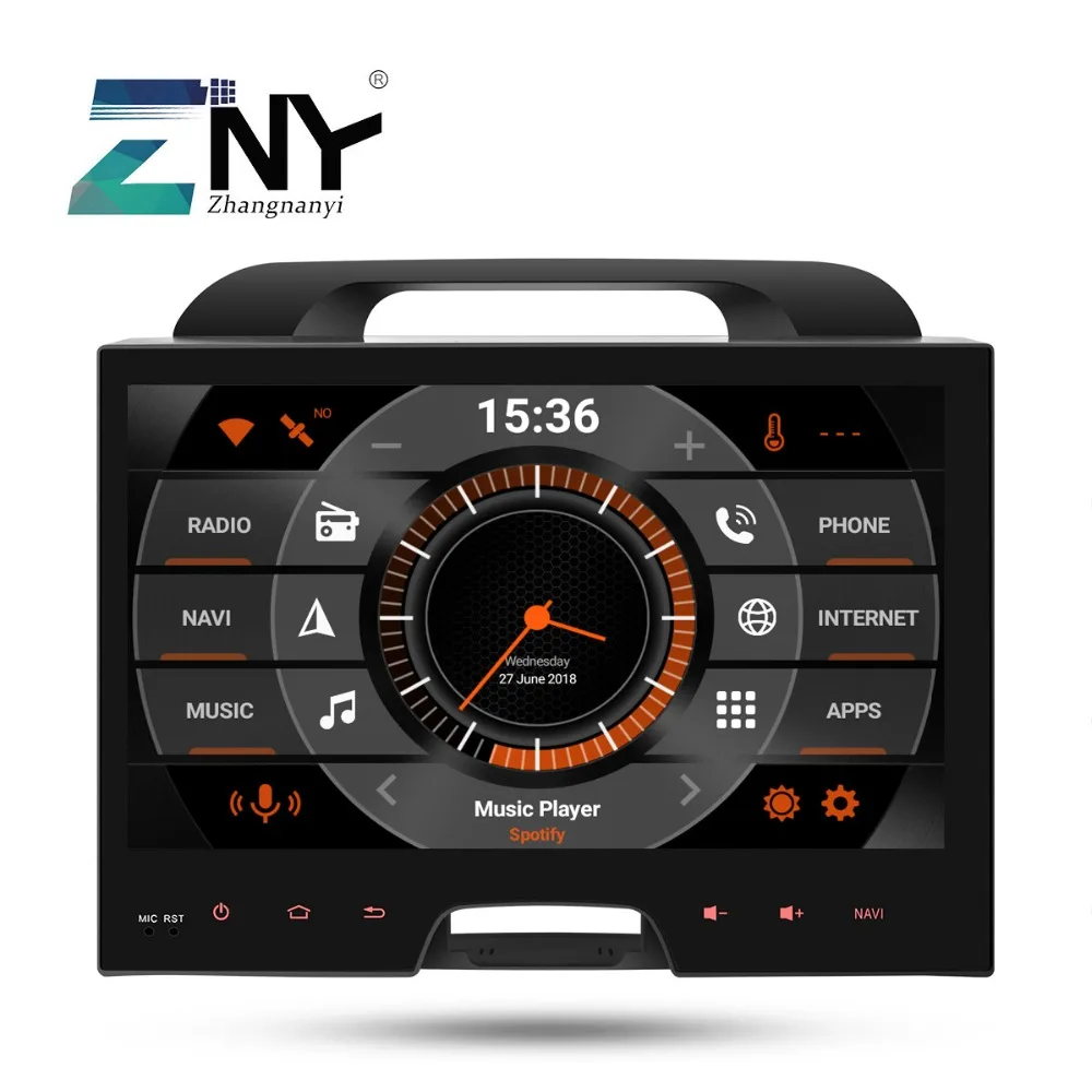 10 1 "ips Android 9 0 автомобильный стерео gps для Kia Sportage 2010 2011 2012 2013 2014 2015 радио FM BT