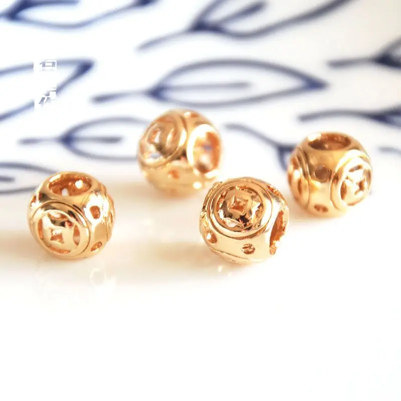 wholesale 10 pcs/lot golden gold plated hollow balls jewelry making craft findings DIY for women
wholesale 10 pcs/lot golden gold plated hollow balls jewelry making craft findings DIY for women