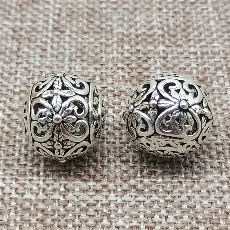 2 Pieces of 925 Sterling Silver Butterfly Round Beads 10mm 13mm 15mm 18mm for Bracelet Necklace
2 Pieces of 925 Sterling Silver Butterfly Round Beads 10mm 13mm 15mm 18mm for Bracelet Necklace