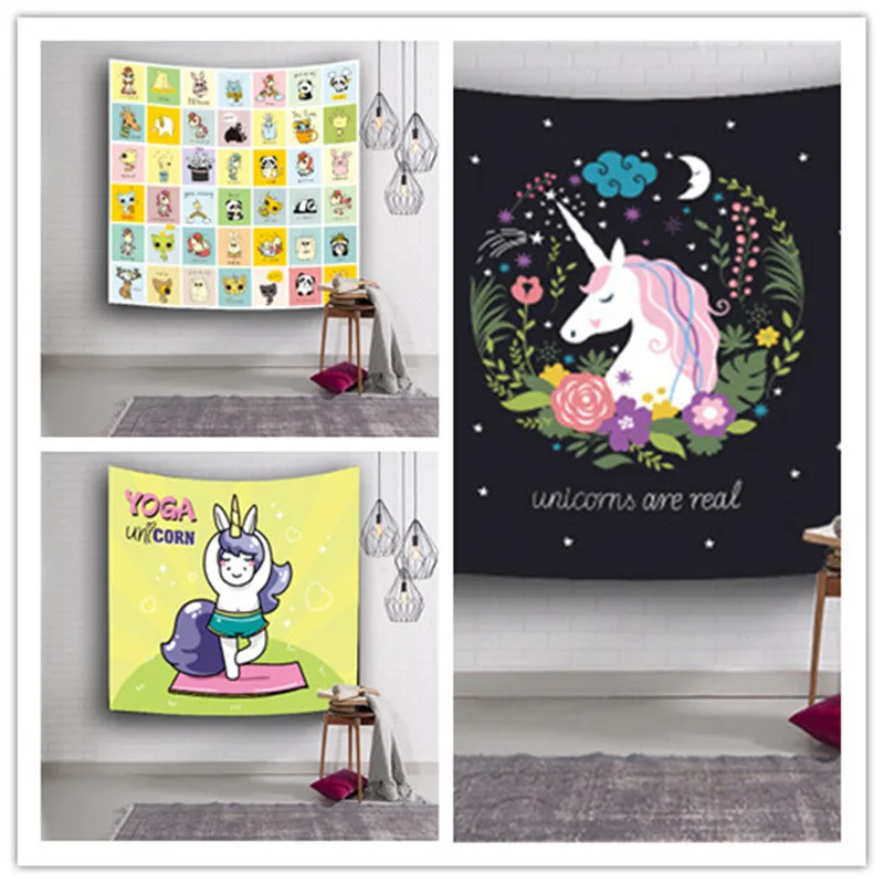 SBB Bedding Cartoon Unicorn series tapestries Digital printed tapestry wall cloth tapestries 3d Decorative tapestry wall hanging
SBB Bedding Cartoon Unicorn series tapestries Digital printed tapestry wall cloth tapestries 3d Decorative tapestry wall hanging