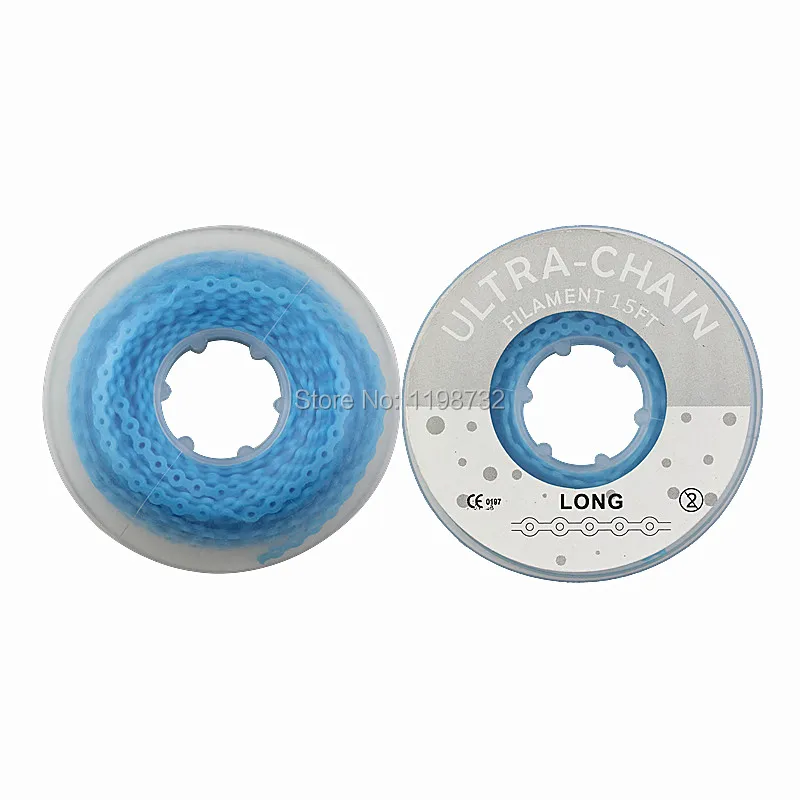 2 Pcs High Strength Dental Orthodontics Elastic Ultra Power Chains Blue Color Long Size Dentist Materials
2 Pcs High Strength Dental Orthodontics Elastic Ultra Power Chains Blue Color Long Size Dentist Materials