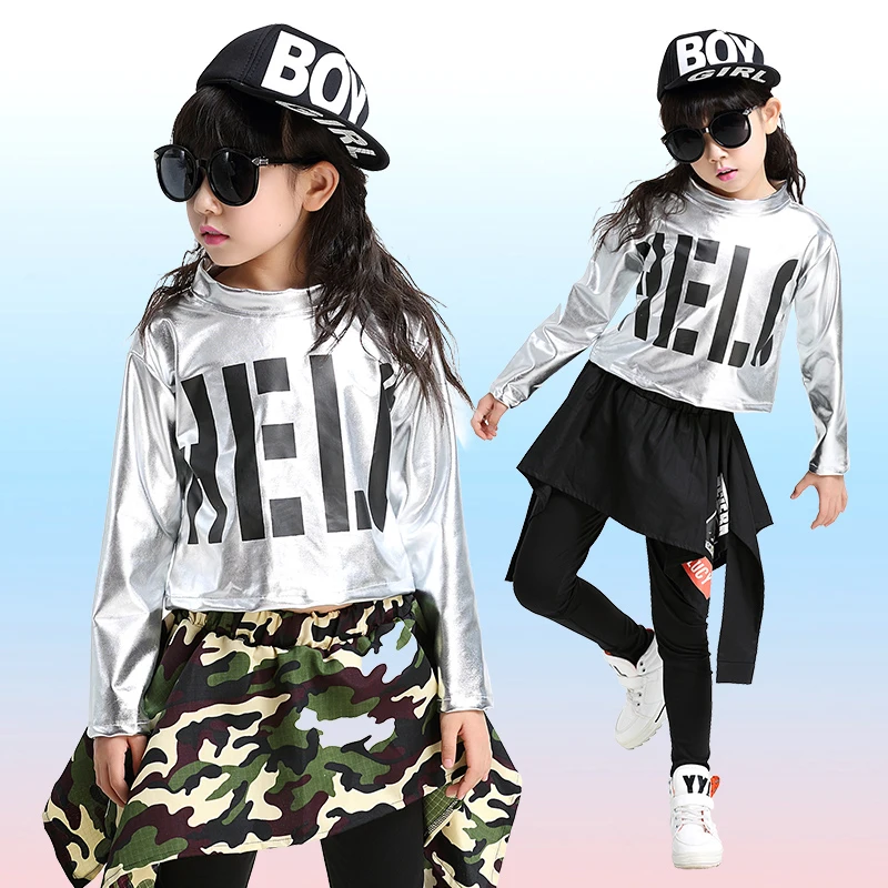 Children 's jazz dancing girls costumes hip - hop hip - hop clothing performance girls spring and autumn performances
Children 's jazz dancing girls costumes hip - hop hip - hop clothing performance girls spring and autumn performances