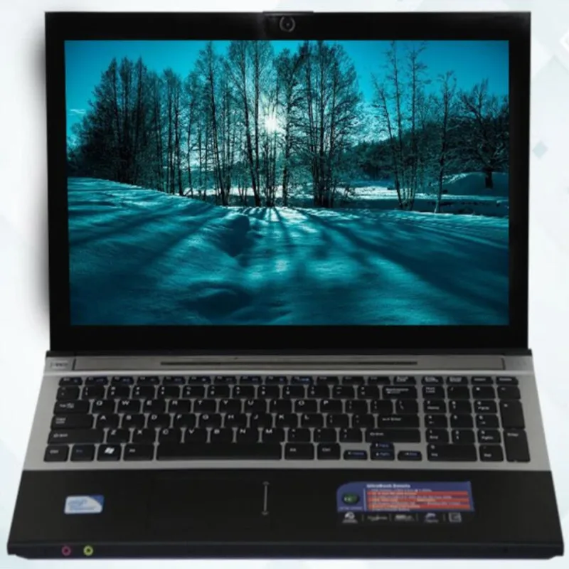 8GB RAM + 60G SSD и 320G HDD Intel Core i7 CPU ноутбуки 15 6 дюймов HD 1920x1080P Windows 10 ноутбук с DVD RW для