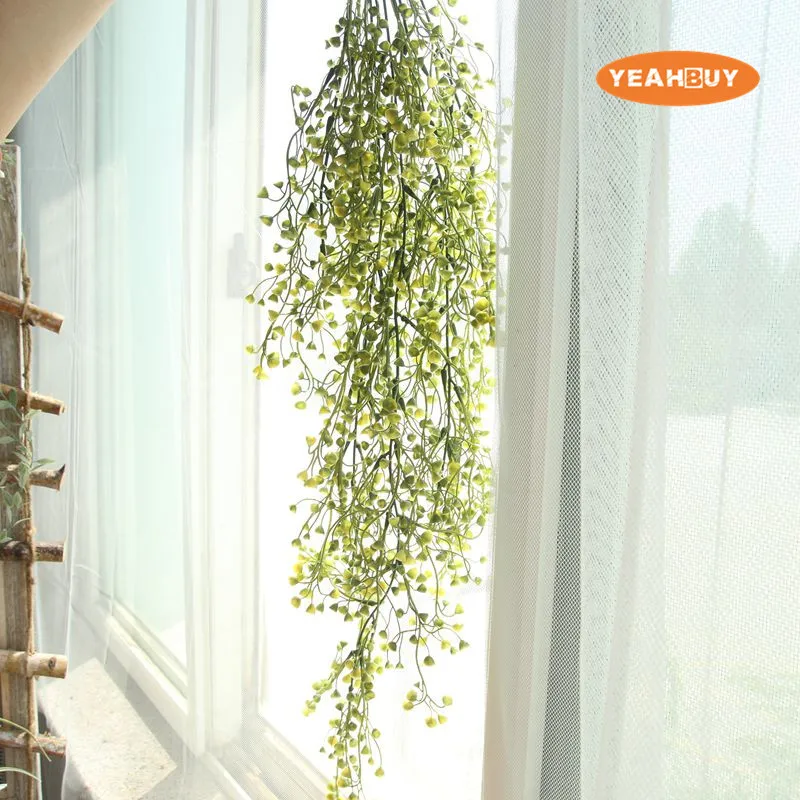 Simulation Artificial Green Rattan Plant Vine For DIY Wedding Supermarket Home Wall Mounted Vine Decoration Floral
Simulation Artificial Green Rattan Plant Vine For DIY Wedding Supermarket Home Wall Mounted Vine Decoration Floral