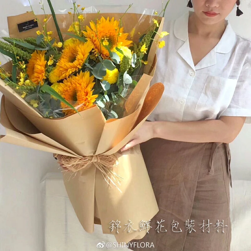 20pcs / lot Kraft Paper Gift Solid Brown Color Kraft Wrapping Papers Flower Packing Paper Large Background Paper
20pcs / lot Kraft Paper Gift Solid Brown Color Kraft Wrapping Papers Flower Packing Paper Large Background Paper