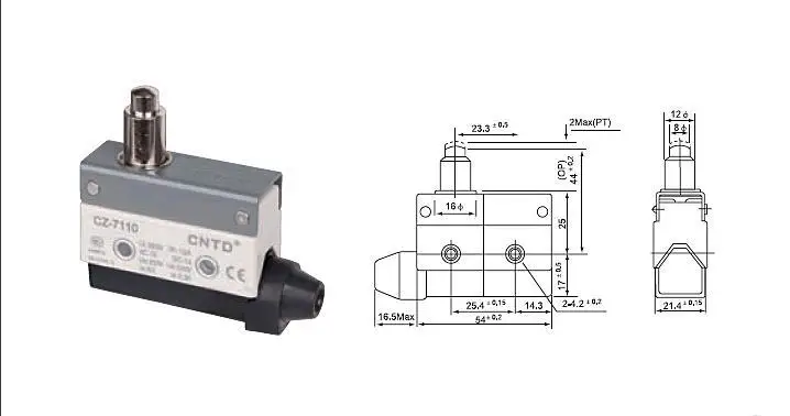 Высококачественный оригинальный CNTD CZ-7110 Micro Switch/внешний концевой выключатель, покрытый интенсивным пластиком/водонепроницаемым/маслостой...
Высококачественный оригинальный CNTD CZ-7110 Micro Switch/внешний концевой выключатель, покрытый интенсивным пластиком/водонепроницаемым/маслостой...