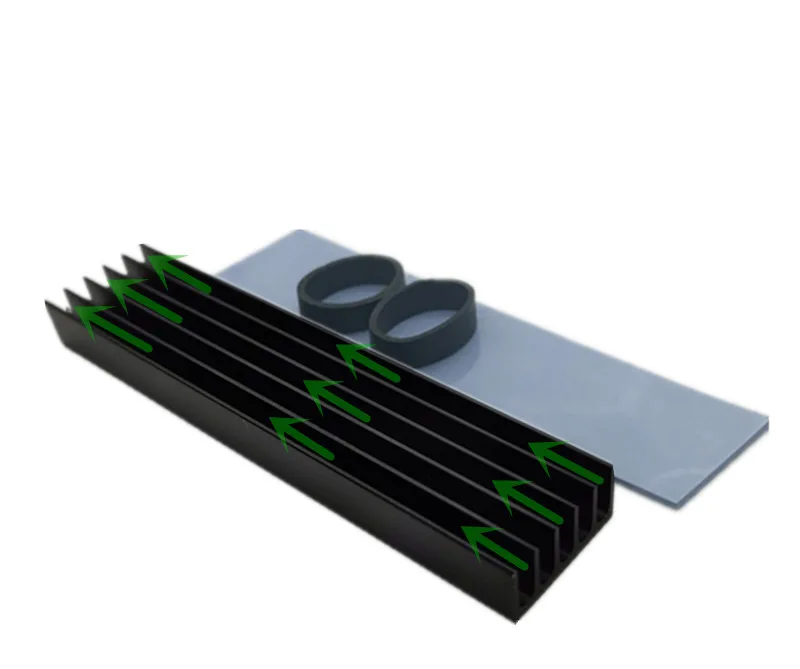 5 Set Aluminum Heatsink Cooling 6.0w Thermal Pad Cooler for m.2 22110 PCI-E SSD Solid State Hard Drive Disk Radiator Cooling Kit
5 Set Aluminum Heatsink Cooling 6.0w Thermal Pad Cooler for m.2 22110 PCI-E SSD Solid State Hard Drive Disk Radiator Cooling Kit