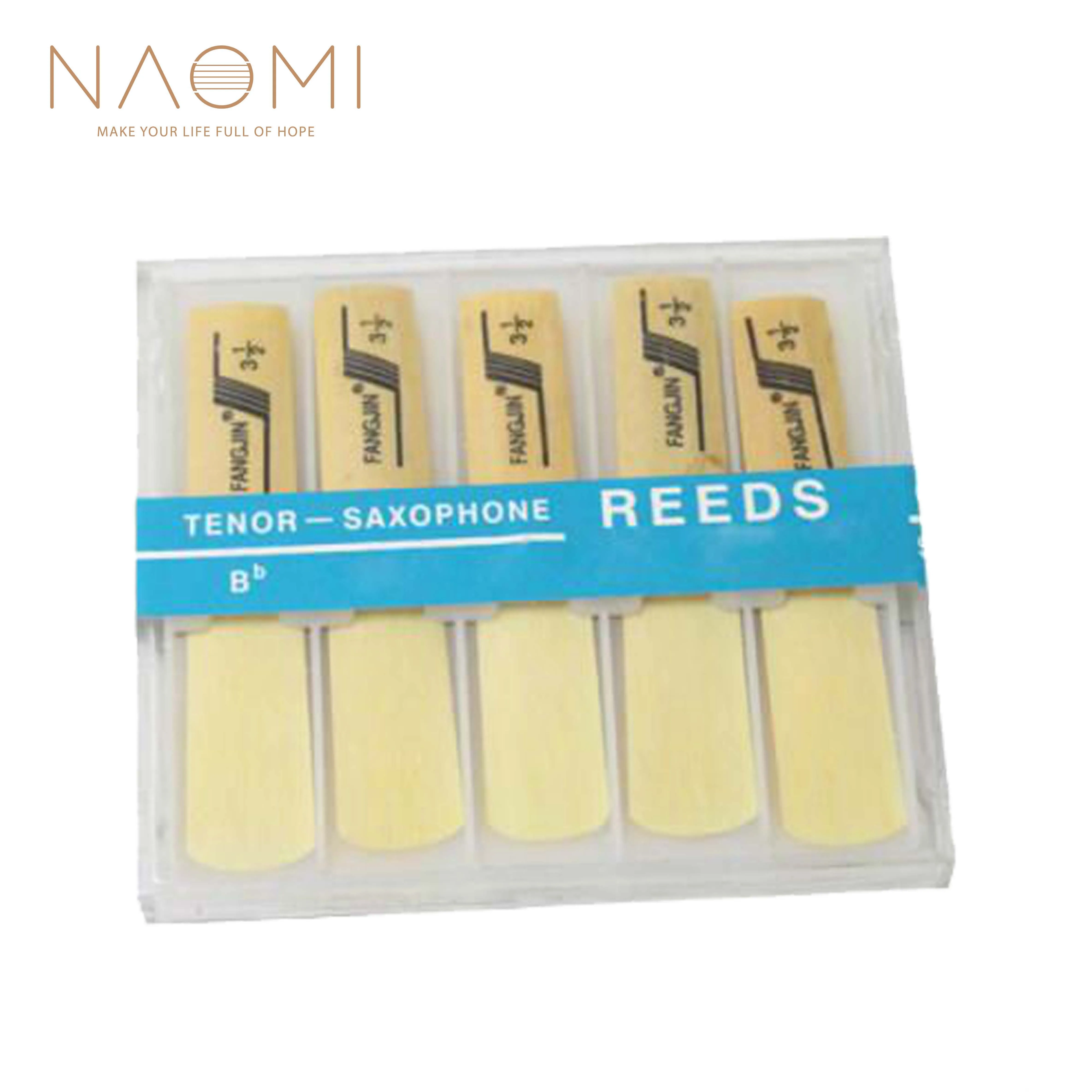 NAOMI 10PCS Sax Reeds For Tenor Saxophone Sax Size 3.5 Woodwind Parts Accessories New
NAOMI 10PCS Sax Reeds For Tenor Saxophone Sax Size 3.5 Woodwind Parts Accessories New