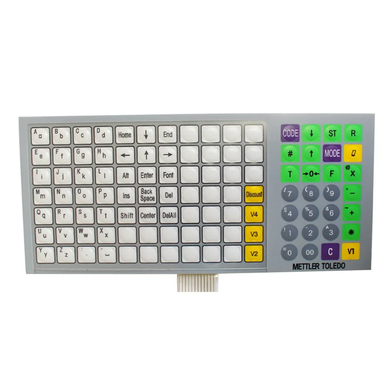 5pcs/lot New English Version Keyboard Film For Mettler Toledo RLOO 3610 3650 3950 Scale Keyboard Membrane
5pcs/lot New English Version Keyboard Film For Mettler Toledo RLOO 3610 3650 3950 Scale Keyboard Membrane