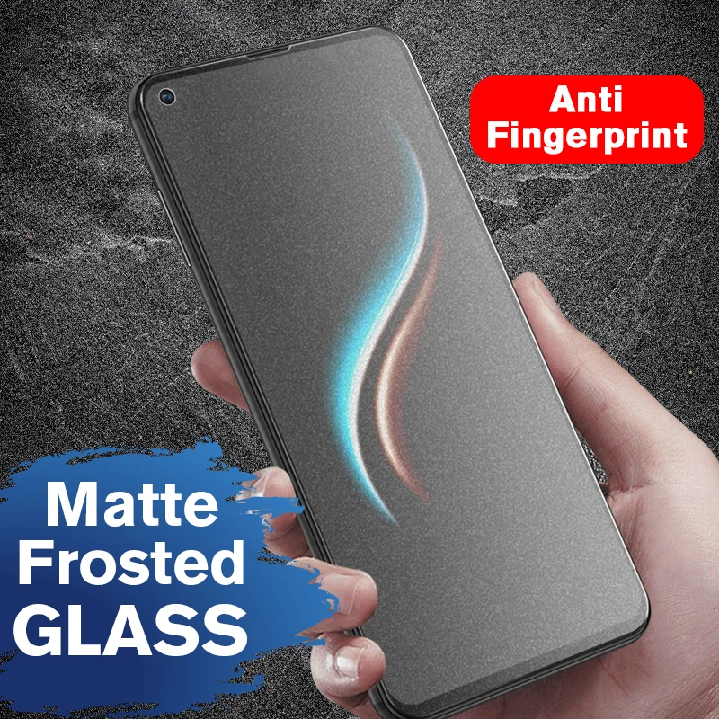 Защитное стекло для Huawei Mate 20 30 Lite 9H матовое с защитой от отпечатков пальцев |