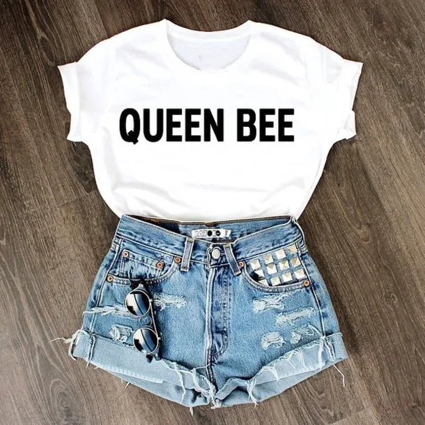 Футболка Queen Bee moletom do tumblr, футболки moletom do tumblr, футболка, повседневные топы, футболка для девочек, модная футболка, топы, футболки
Футболка Queen Bee moletom do tumblr, футболки moletom do tumblr, футболка, повседневные топы, футболка для девочек, модная футболка, топы, футболки