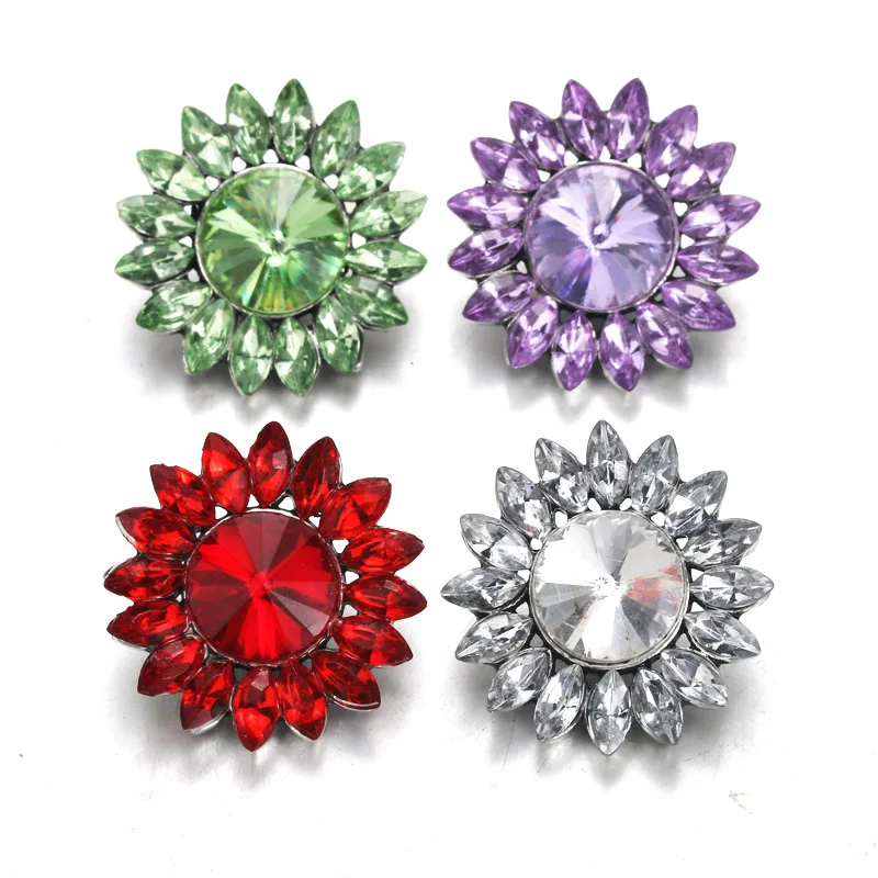 New Arrival Fashion charm 18-20mm Metal Snap Jewelry Flower Snap Button fit Snap Bracelets Bangles snaps Women Jewelry wholesale
New Arrival Fashion charm 18-20mm Metal Snap Jewelry Flower Snap Button fit Snap Bracelets Bangles snaps Women Jewelry wholesale