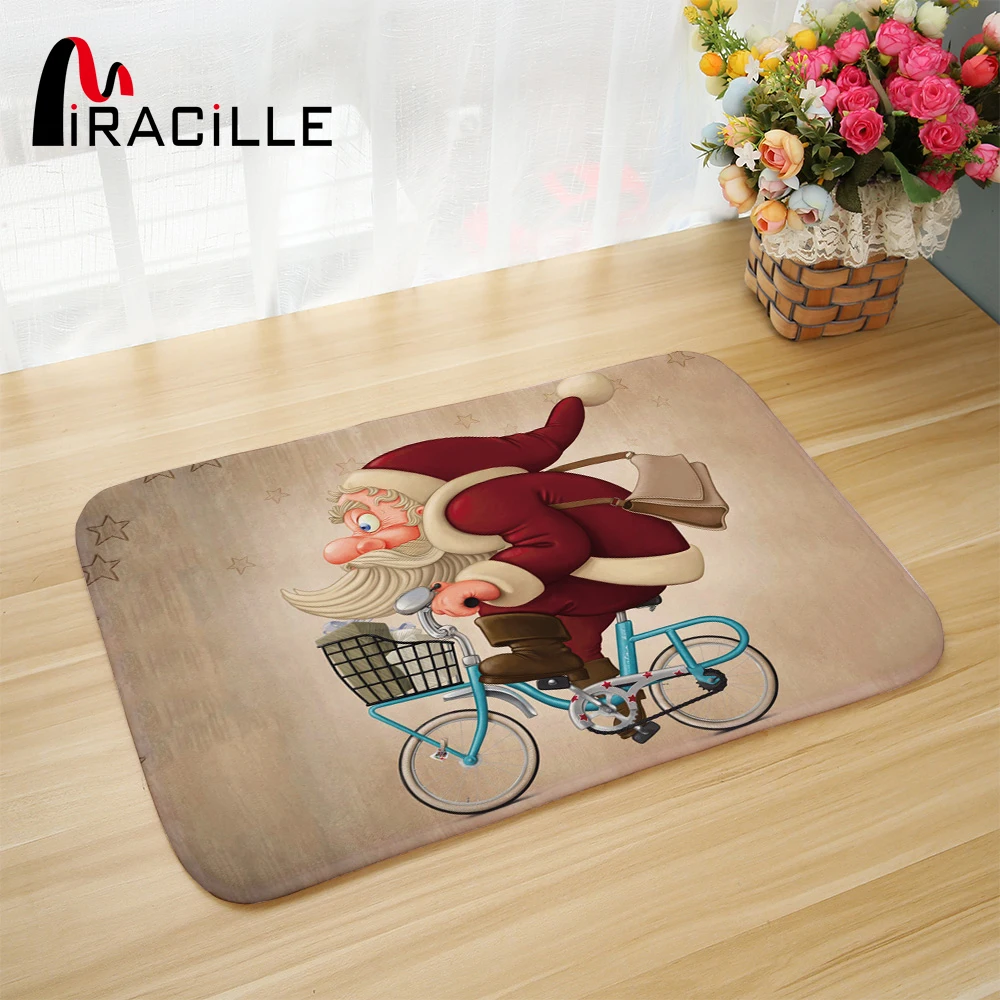 Miracille Christmas Door Mat Cute Santa Claus Printed Indoor Outdoor Floor Rugs Rectangle Thick Coral Velvet Non-slip Bath Mat
Miracille Christmas Door Mat Cute Santa Claus Printed Indoor Outdoor Floor Rugs Rectangle Thick Coral Velvet Non-slip Bath Mat