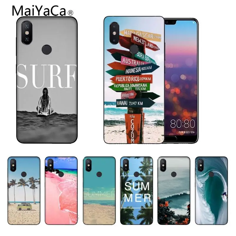 Новый черный чехол для мобильного телефона Xiaomi mi6 mi8 Redmi5/5plus MIX2 MIX2S Max2