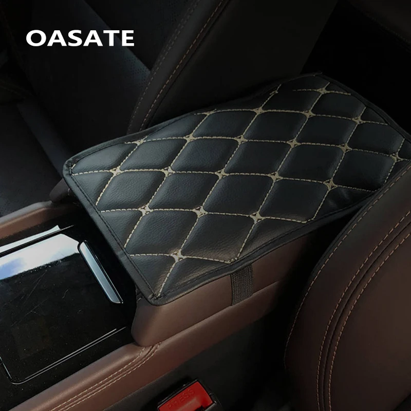 Leather Car Armrest Pad Covers Universal Center Console Auto Seat Armrests Box Pads Black Armrest Storage Protection Cushion
Leather Car Armrest Pad Covers Universal Center Console Auto Seat Armrests Box Pads Black Armrest Storage Protection Cushion