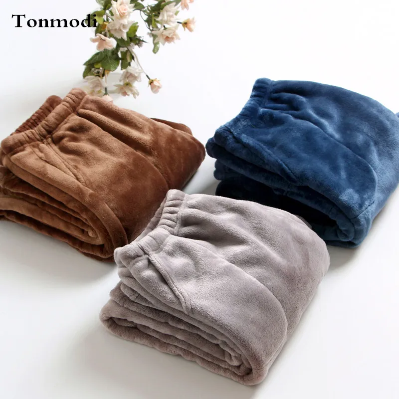 Men's Pajamas Pants Winter Warm Flannel Solid Thickening Sleep Bottoms Men Grey / Navy / coffee
Men's Pajamas Pants Winter Warm Flannel Solid Thickening Sleep Bottoms Men Grey / Navy / coffee