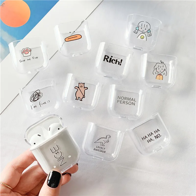 Милые, Мультяшные, прозрачные чехол для AirPods pro Чехол Bluetooth наушники защитный жесткий чехол для Air pods 2 3 Чехол зарядный бокс
Милые, Мультяшные, прозрачные чехол для AirPods pro Чехол Bluetooth наушники защитный жесткий чехол для Air pods 2 3 Чехол зарядный бокс