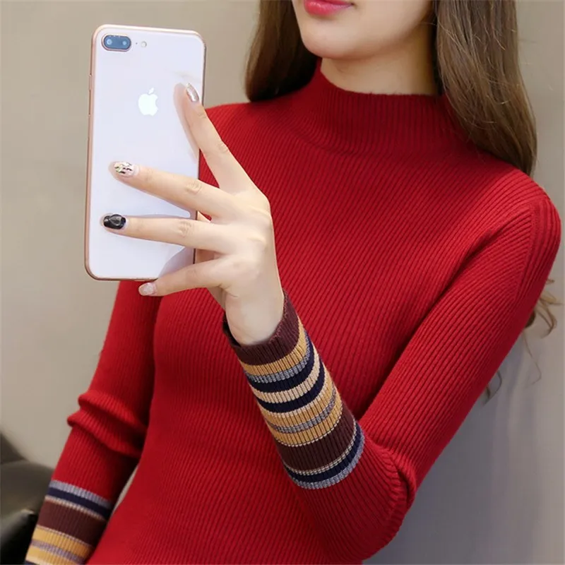 New Turtleneck Sweater Womens Sweaters Fashion Sale Women Winter Tops Autumn Pullover Women Knitted Sweater Jumper Truien Dames
New Turtleneck Sweater Womens Sweaters Fashion Sale Women Winter Tops Autumn Pullover Women Knitted Sweater Jumper Truien Dames