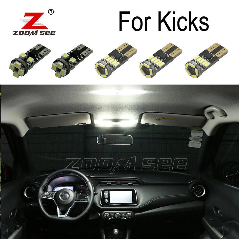 7pc x 100% Error Free LED bulb For 2016-2019 Nissan Kicks Interior Ceiling Reading dome light lamp kit Accessories
7pc x 100% Error Free LED bulb For 2016-2019 Nissan Kicks Interior Ceiling Reading dome light lamp kit Accessories