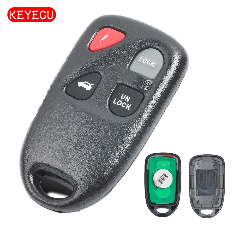 KEYECU FCC: KPU41805 Model : 41848 Remote Key Fob 4 Button for Mazda RX-8 2004 2005 2006 2007 2008
KEYECU FCC: KPU41805 Model : 41848 Remote Key Fob 4 Button for Mazda RX-8 2004 2005 2006 2007 2008