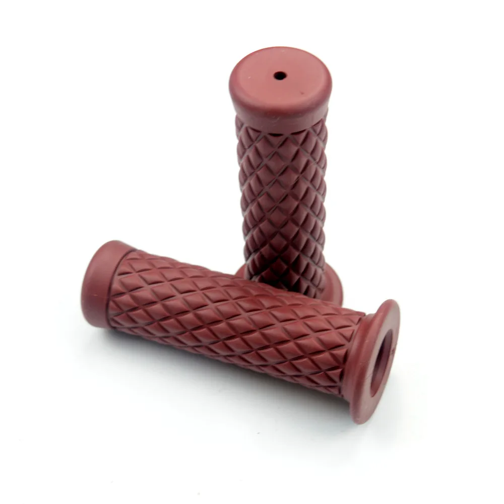Universal Motobike Hand Grips 22 mm 7/8 inch Retro Vintage Motorcycle Grips Decal Coffee Color One Pair
Universal Motobike Hand Grips 22 mm 7/8 inch Retro Vintage Motorcycle Grips Decal Coffee Color One Pair