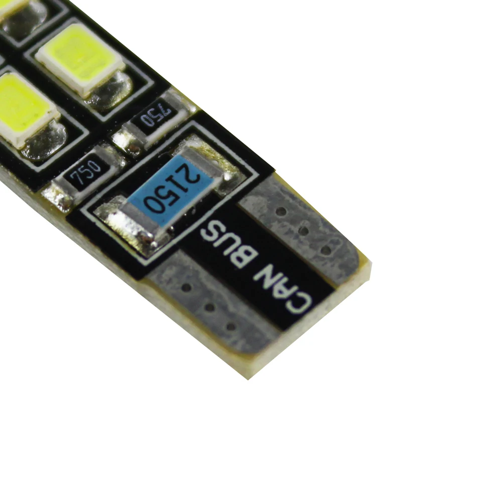 4 шт. 12 В Белый Canbus без Ошибок T10 W5W 12LED лампы 3528/1210 12SMD дальнего света автомобиля