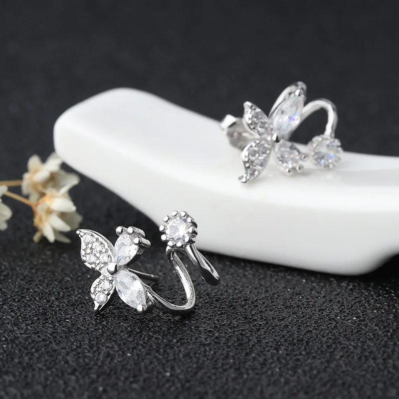 10pcs/Lot Zirconia Crystal Clip Earrings Butterfly Ear Clip Piercing Wrap Ear Cuff Earrings Jewelry Making for Wholesales
10pcs/Lot Zirconia Crystal Clip Earrings Butterfly Ear Clip Piercing Wrap Ear Cuff Earrings Jewelry Making for Wholesales
