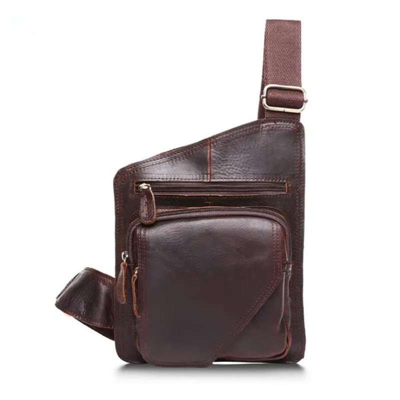 New Arrival Men Chest Bag Genuine Leather Men Bag Brand Designer Leather Messenger Bags Casual Mens Crossbody Bags
New Arrival Men Chest Bag Genuine Leather Men Bag Brand Designer Leather Messenger Bags Casual Mens Crossbody Bags