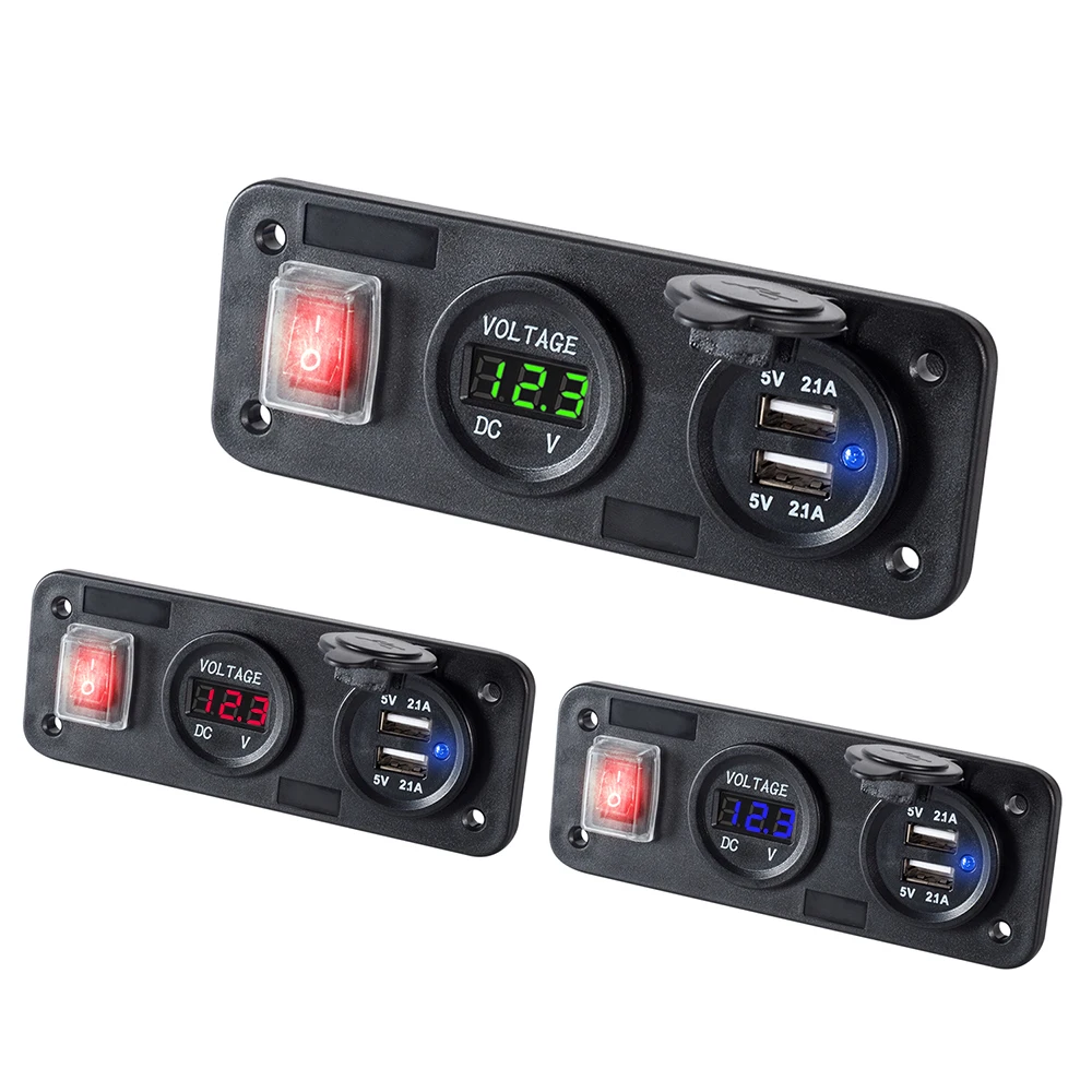 Dual USB Auto Car Cigarette Lighter Socket Splitter With LED 12V Dual Socket USB Adapter Charger With Car Cigarette Light
Dual USB Auto Car Cigarette Lighter Socket Splitter With LED 12V Dual Socket USB Adapter Charger With Car Cigarette Light