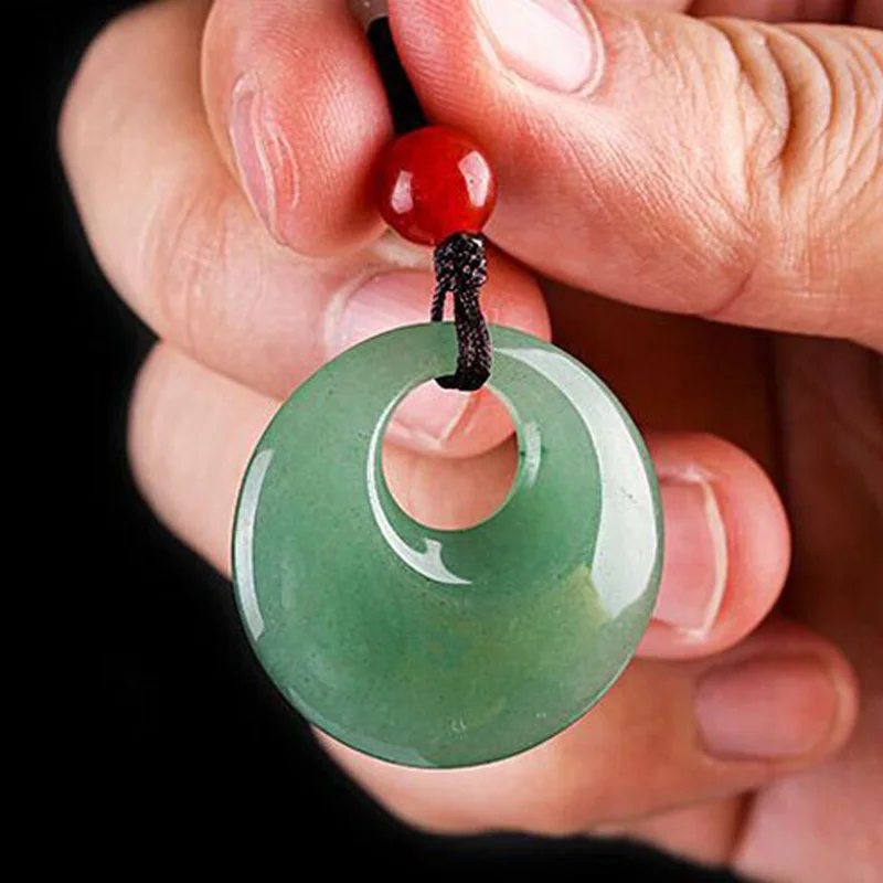 DongLing Jade Pendant Necklace Drop Shipping Safety Button PingAnKou Amulet Pair Lovers Necklace With Chain For Women Men
DongLing Jade Pendant Necklace Drop Shipping Safety Button PingAnKou Amulet Pair Lovers Necklace With Chain For Women Men