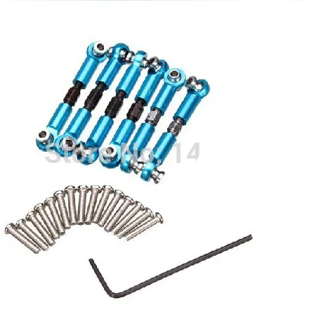 Original Wltoys A959 A969 A979 K929 1/18 Rc Car Pull Rod Metal Upgrade Sets A959-03 for Wltoys 1/18 RC Car Part
Original Wltoys A959 A969 A979 K929 1/18 Rc Car Pull Rod Metal Upgrade Sets A959-03 for Wltoys 1/18 RC Car Part