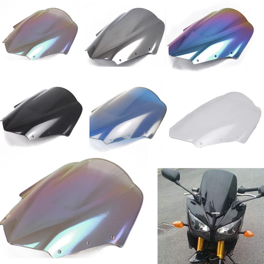 1pcs ABS Plastic Motorcycle Wind Deflectors screen Windshield Windscreen For 2006-2011 Yamaha FZ1 Fazer FZ1S FZS1000S
1pcs ABS Plastic Motorcycle Wind Deflectors screen Windshield Windscreen For 2006-2011 Yamaha FZ1 Fazer FZ1S FZS1000S
