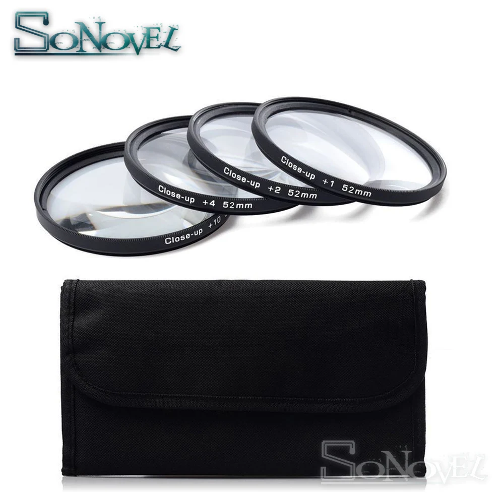 49 52 55 58 62 67 72 77 MM Macro Close-Up Filter Lens Set +1 +2 +4 +10 with Filter Case for Canon Nikon Sony DSLR Camera
49 52 55 58 62 67 72 77 MM Macro Close-Up Filter Lens Set +1 +2 +4 +10 with Filter Case for Canon Nikon Sony DSLR Camera
