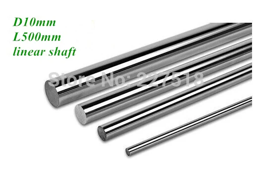 4pcs D10mm L500mm linear shaft 10mm LM Shaft diameter 500mm long for LM10UU 10mm linear ball bearing linear smooth rod
4pcs D10mm L500mm linear shaft 10mm LM Shaft diameter 500mm long for LM10UU 10mm linear ball bearing linear smooth rod