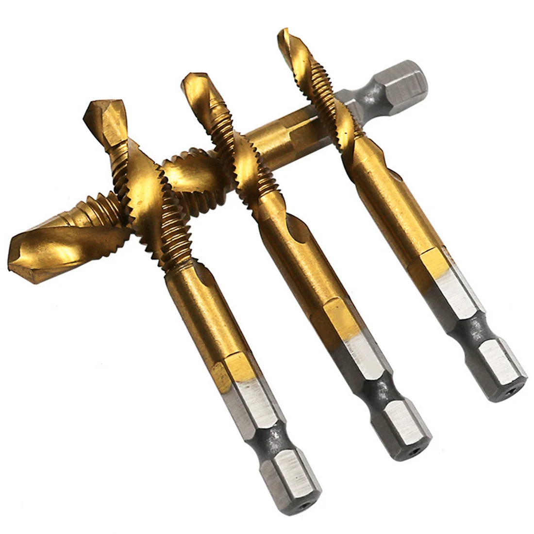 Hand Tap Drill Bits Screw Spiral Point Thread M3 M4 M5 M6 M8 M10 Titanium Machine Tap Drill Metalworking Hex Shank Machine TaP
Hand Tap Drill Bits Screw Spiral Point Thread M3 M4 M5 M6 M8 M10 Titanium Machine Tap Drill Metalworking Hex Shank Machine TaP