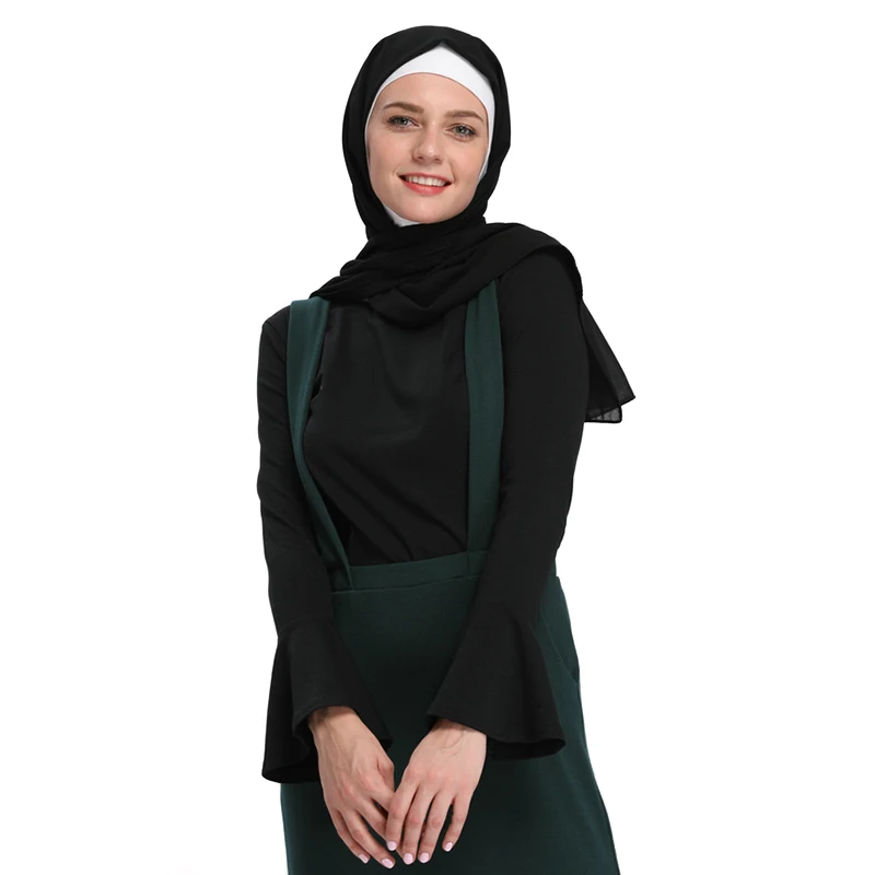 Moroccan Fashion Bottoming Shirt Abaya Dubai Black White Manset Shirt Generous Islamic Clothing Muslim Shirts Turkish
Moroccan Fashion Bottoming Shirt Abaya Dubai Black White Manset Shirt Generous Islamic Clothing Muslim Shirts Turkish
