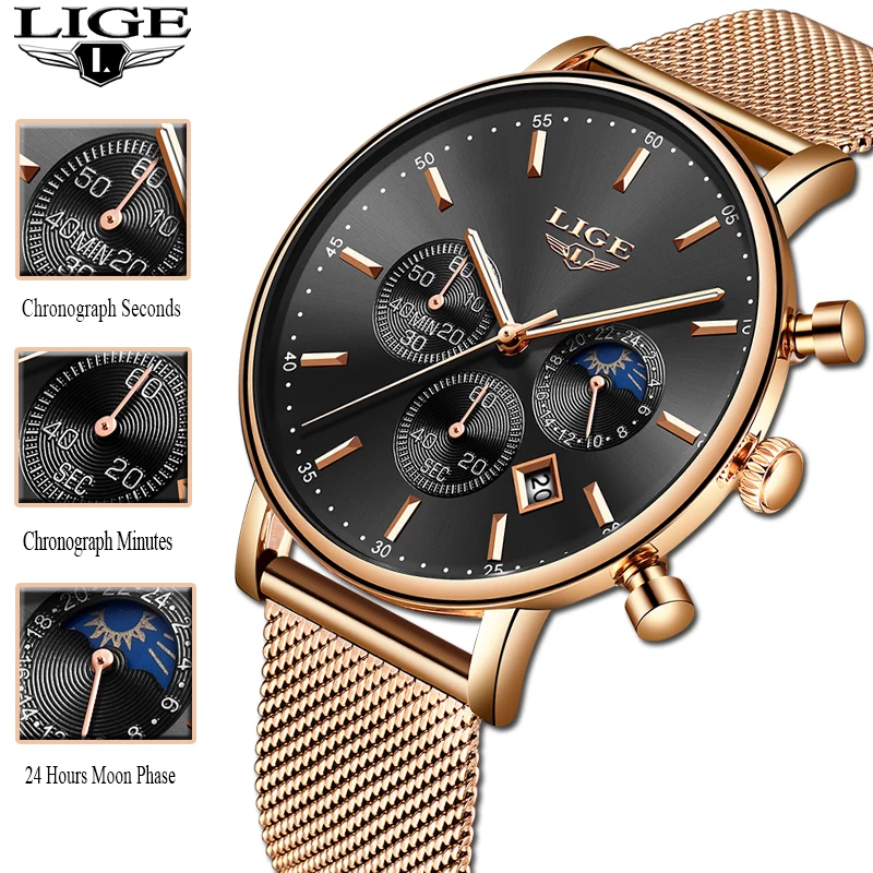 Valentine's Day Present Clock Women LIGE Watch Business Quartz Watches Ladies Top Brand Luxury Watch Female Girl Wrist Watch
Valentine's Day Present Clock Women LIGE Watch Business Quartz Watches Ladies Top Brand Luxury Watch Female Girl Wrist Watch