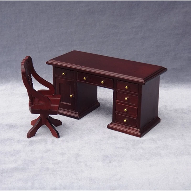 A01-X148 children gift Toy 1:12 Dollhouse mini Furniture Miniature rement Doll accessories DIY Study desk and chair 2pcs/set
A01-X148 children gift Toy 1:12 Dollhouse mini Furniture Miniature rement Doll accessories DIY Study desk and chair 2pcs/set