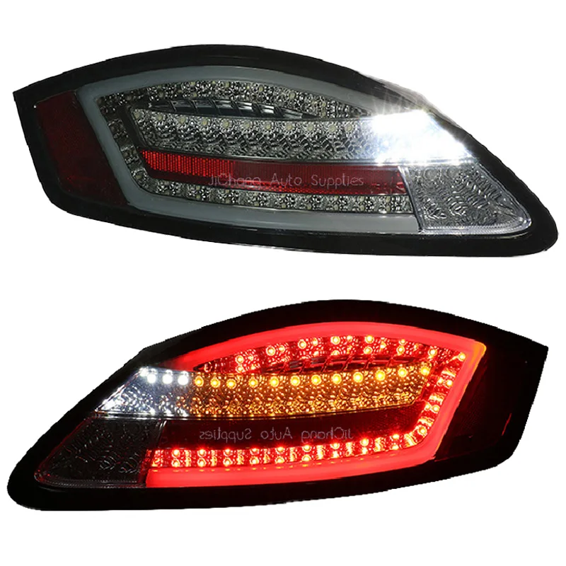 for Porsche Cayman 987 2004-2008 LED Tail light with Moving turn light, Smoke Black
for Porsche Cayman 987 2004-2008 LED Tail light with Moving turn light, Smoke Black