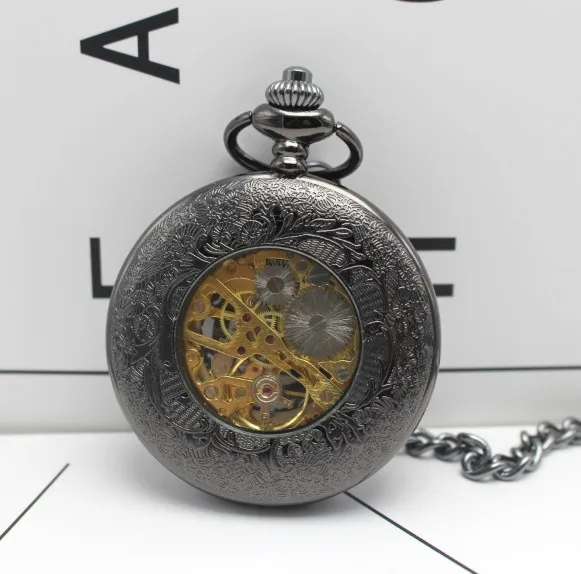 2020 New Pocket Watches Men Gold Chain Mechanical Hand Wind Pendant Watch Male Skeleton Clocks Necklace Watches luminous Gift
2020 New Pocket Watches Men Gold Chain Mechanical Hand Wind Pendant Watch Male Skeleton Clocks Necklace Watches luminous Gift