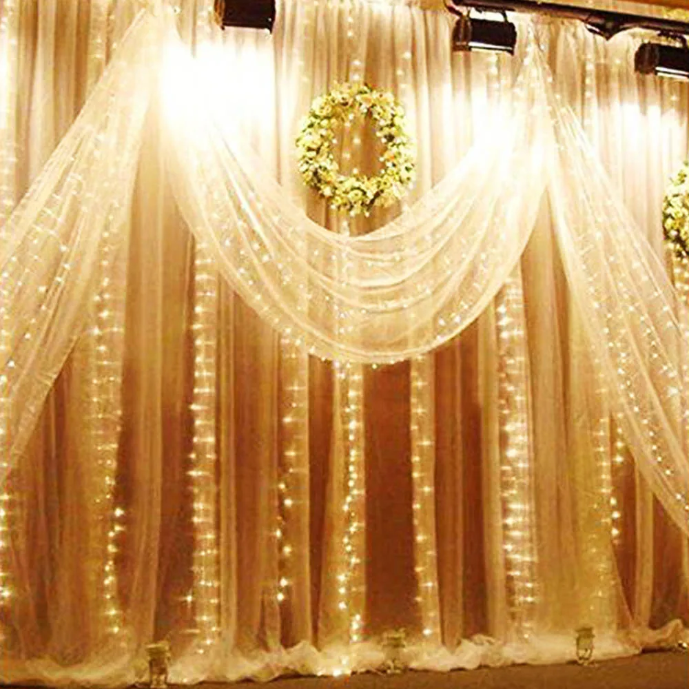 3x3 LED Icicle Fairy Light Plug EU Garland Curtain Led String Lamp Christmas Outdoor/Indoor Decoration for Xmas Wedding Hallowen
3x3 LED Icicle Fairy Light Plug EU Garland Curtain Led String Lamp Christmas Outdoor/Indoor Decoration for Xmas Wedding Hallowen