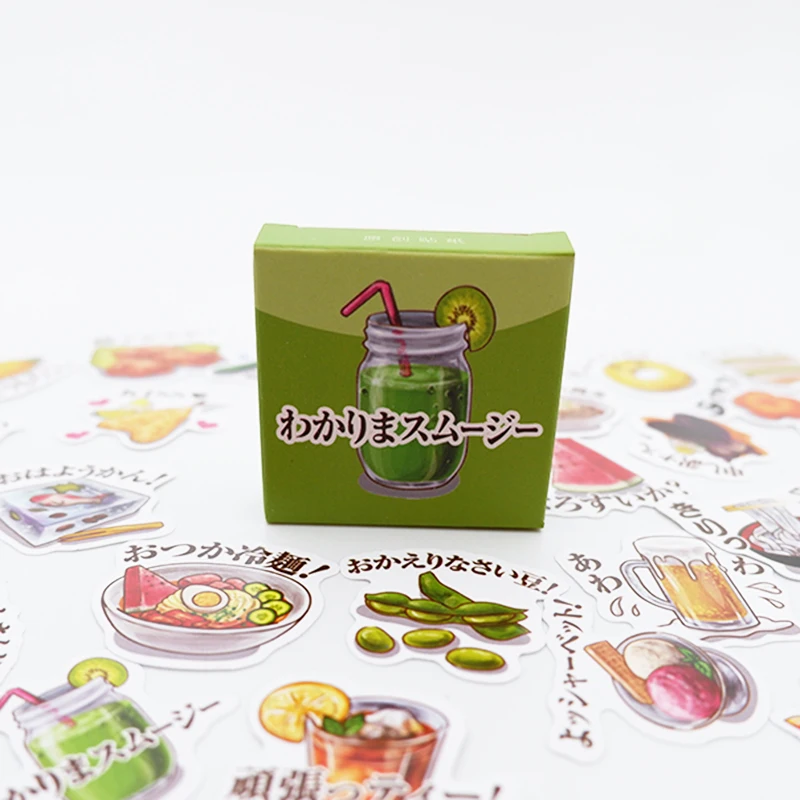 40 pcs/pack Cute Food map paper sticker DIY diary album decoration stickers scrapbooking planner label Scrapbook stickers
40 pcs/pack Cute Food map paper sticker DIY diary album decoration stickers scrapbooking planner label Scrapbook stickers