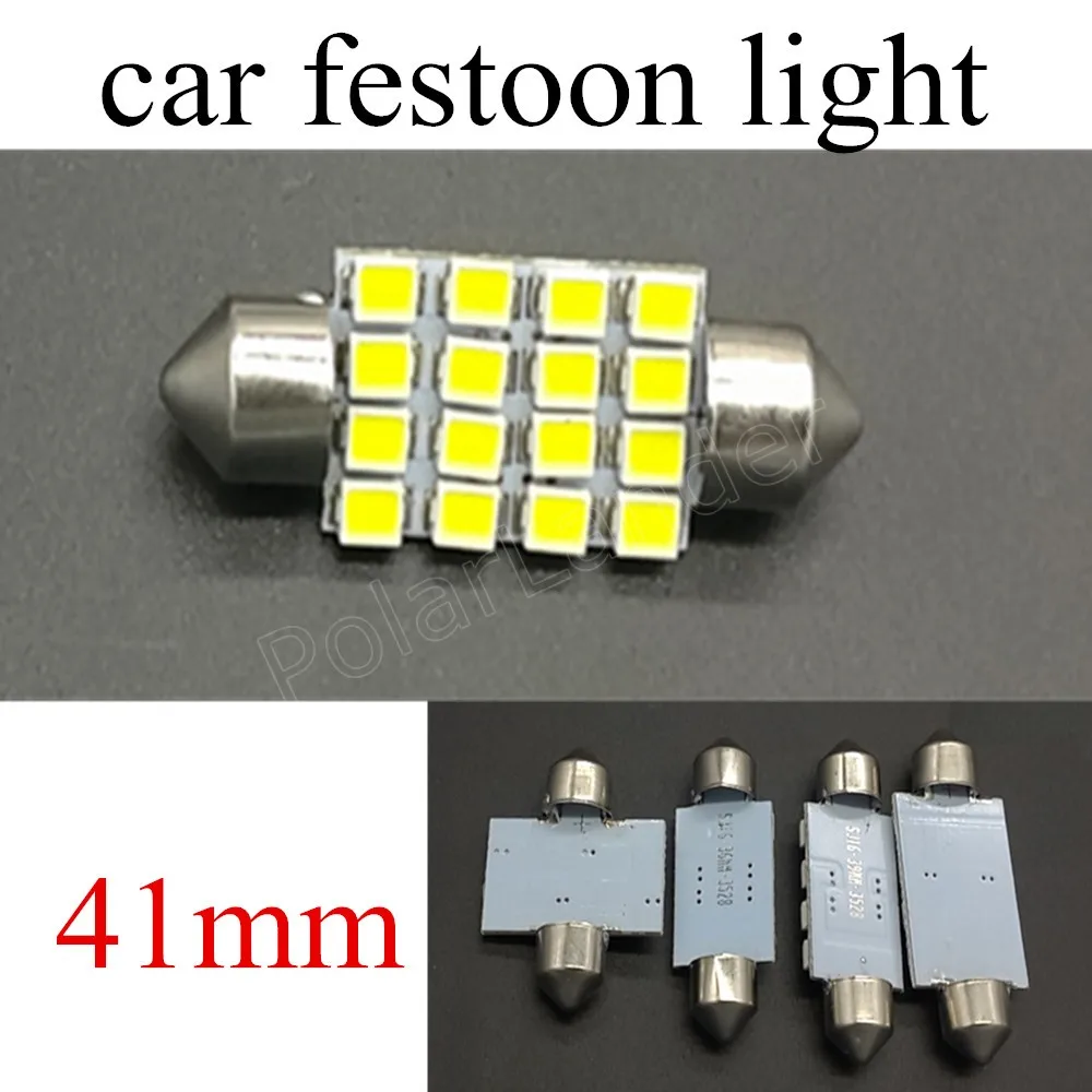 10 pieces super bright White 41mm DC 12V 3528 16SMD F-estoon Dome Car Reading Lamp Wedge bulbs Auto Car Light
10 pieces super bright White 41mm DC 12V 3528 16SMD F-estoon Dome Car Reading Lamp Wedge bulbs Auto Car Light