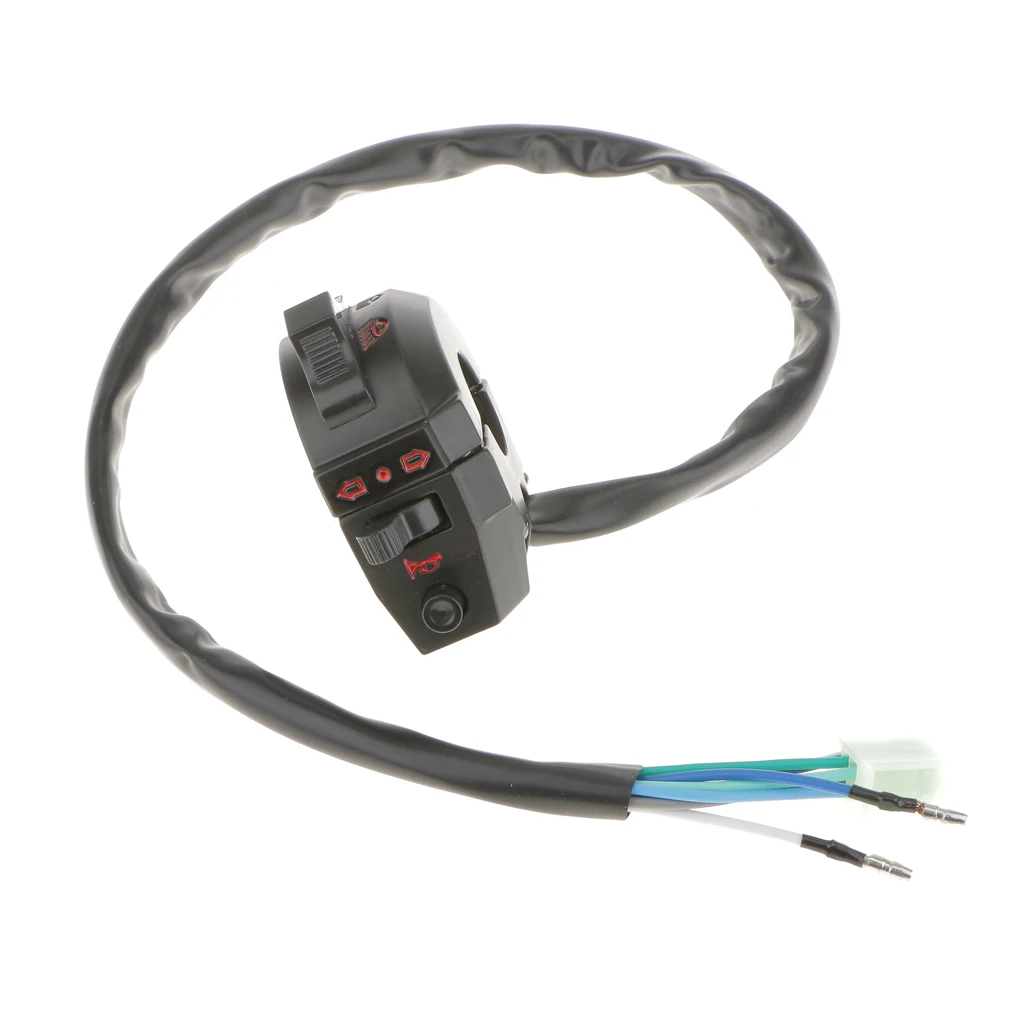 1 Pcs Aluminum Waterproof Motorcycle Handlebar Control Switch For Emergency Light Turn Signal Light Switch Fit 7/8" Handlebars
1 Pcs Aluminum Waterproof Motorcycle Handlebar Control Switch For Emergency Light Turn Signal Light Switch Fit 7/8" Handlebars