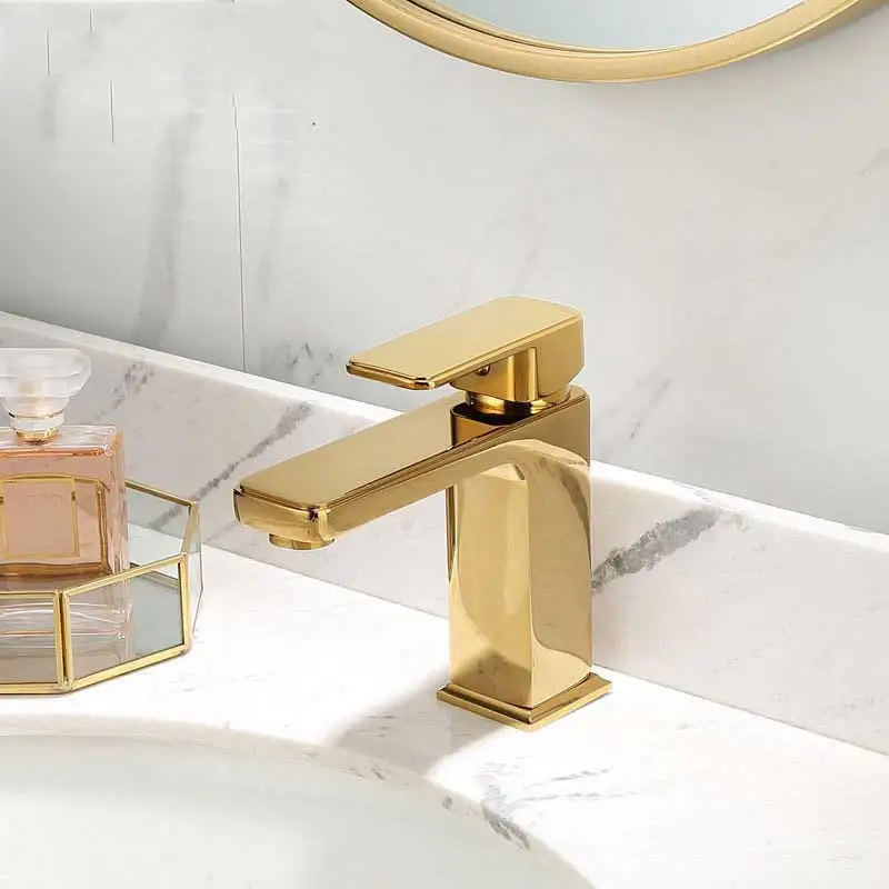 Gold Bathroom Faucet Brass Vanity Bath Sink Lavatory Faucets Single Handle One Hole Waterfall Modern Basin
Gold Bathroom Faucet Brass Vanity Bath Sink Lavatory Faucets Single Handle One Hole Waterfall Modern Basin
