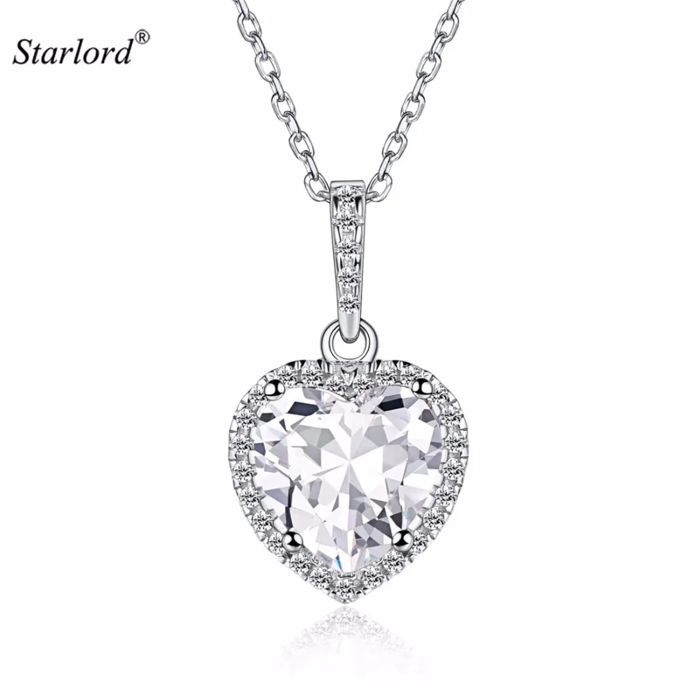 April Birthstone Necklace Heart Shape 925 Sterling Silver Diamond CZ Solitaire Jewelry Love Birthday Gift For Her P13167
April Birthstone Necklace Heart Shape 925 Sterling Silver Diamond CZ Solitaire Jewelry Love Birthday Gift For Her P13167