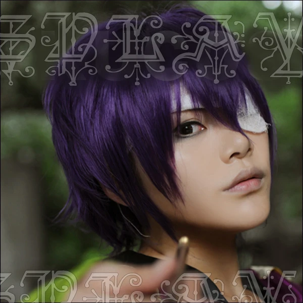 Anime Gintama Takasugi Shinsuke Cosplay Wigs Short Purple Heat Resistant Synthetic Hair Wig (Only Wig) + Wig Cap
Anime Gintama Takasugi Shinsuke Cosplay Wigs Short Purple Heat Resistant Synthetic Hair Wig (Only Wig) + Wig Cap