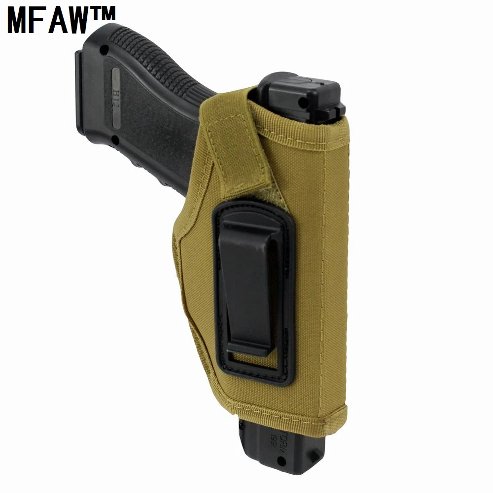 MFAW Hunting Holster for gun Inside Waistband IWB Concealed Carry Pistol Holster Fit IWB Concealed Belt Pistol Holster
MFAW Hunting Holster for gun Inside Waistband IWB Concealed Carry Pistol Holster Fit IWB Concealed Belt Pistol Holster
