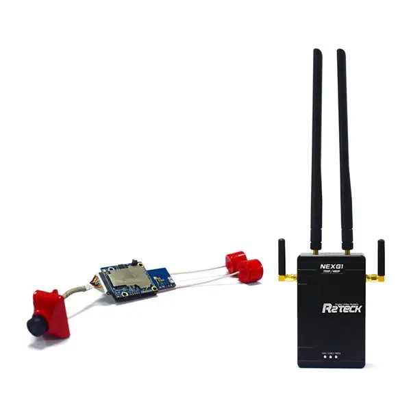 R2Teck NEXG1 720P/480P Digital Zero-delay Wireless Transmission System 480p 700m/720p 400m distance with 200MW output power FPV
R2Teck NEXG1 720P/480P Digital Zero-delay Wireless Transmission System 480p 700m/720p 400m distance with 200MW output power FPV