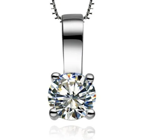 1Ct Round Cut Simulate Diamond Pendants Necklace for Girl Sterling 925 Silver Platinum Plated Engagement Jewelry for Women
1Ct Round Cut Simulate Diamond Pendants Necklace for Girl Sterling 925 Silver Platinum Plated Engagement Jewelry for Women